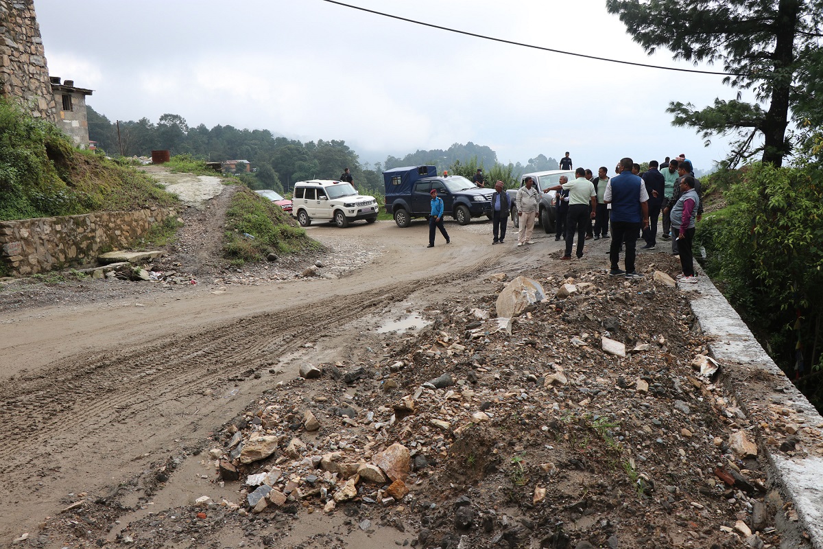 भक्तपुर-नगरकोट सडकमा सधैं सास्ती